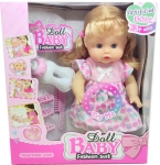 Кукла 31 см Музикална с Батерии Пие и Пишка 26×22×10 см